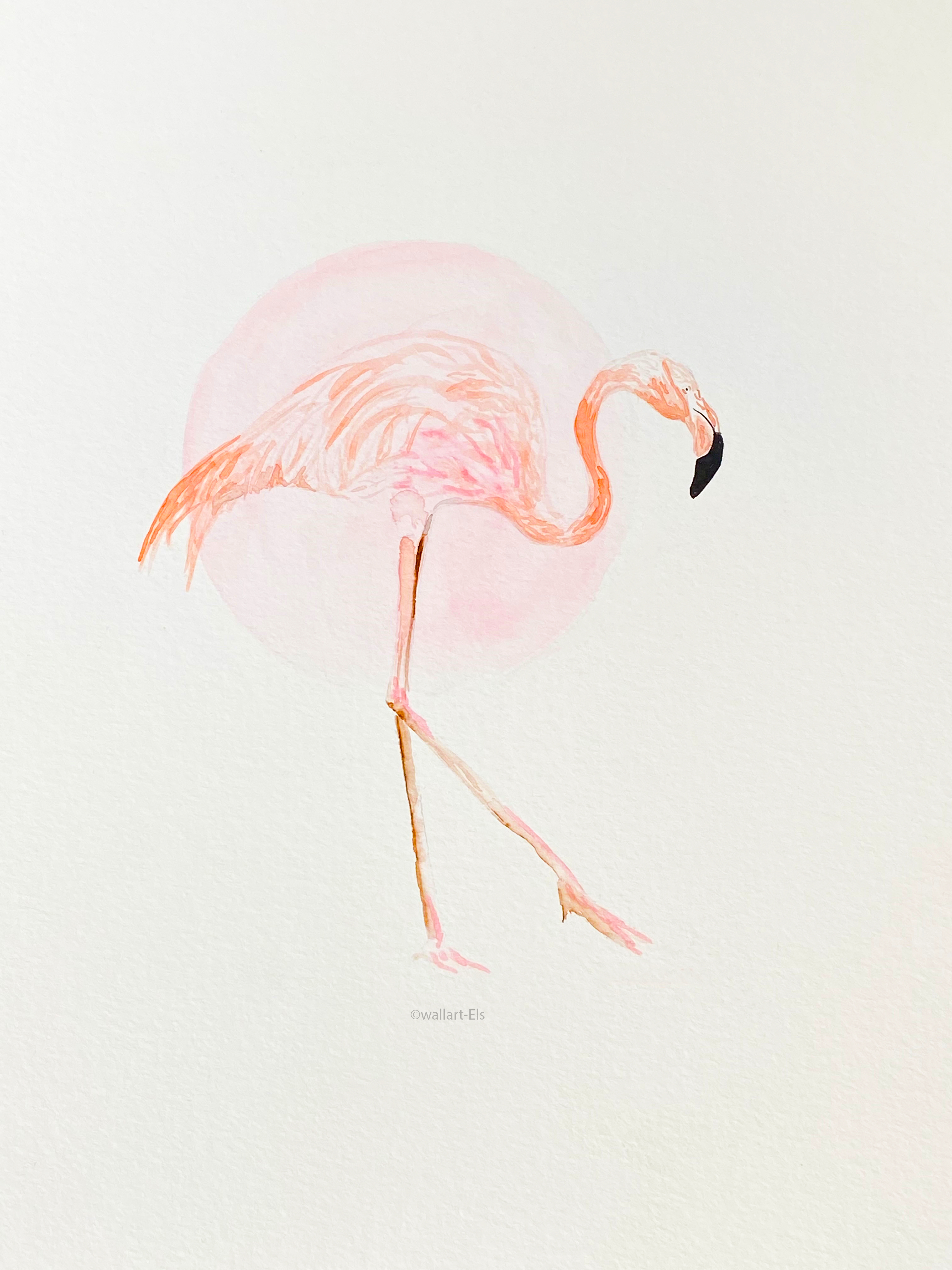 Flamingo klein formaat